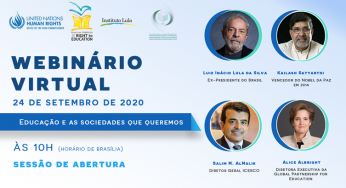 Vídeo: Discurso de Lula no seminário internacional sobre direito à educação