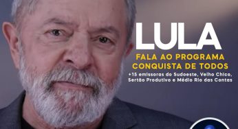 Lula na Rádio Brasil FM de Vitória da Conquista