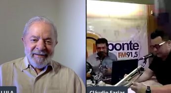 Lula na Rádio Ponte FM de Petrolina e Juazeiro