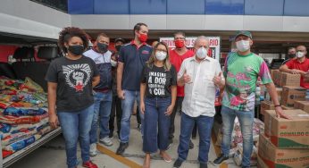 Lula participa de campanha contra a fome; assista