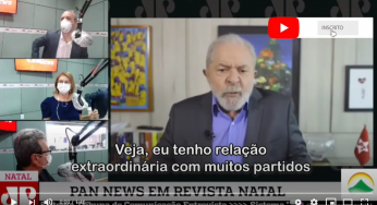 Assista: O QUE LULA PENSA SOBRE A FRENTE AMPLA