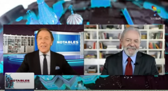 Assista a entrevista de Lula para a Telesur