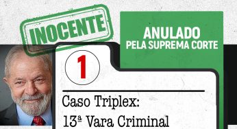 Confira as 17 vezes em que Lula foi acusado e inocentado