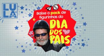 O pai tá on! Baixe aqui o pacote de figurinhas