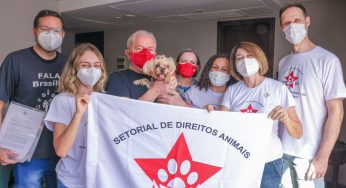 Setorial de Direitos Animais do PT apresenta manifesto a Lula