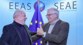 Josep Borrell, chefe da diplomacia da União Europeia, se reúne com Lula