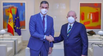 Lula se reúne com Pedro Sánchez, presidente da Espanha