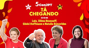 Lula participa da abertura do 5º Congresso Nacional da Juventude do PT nesta 6ª