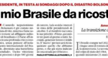 O “novo” será reconquistar o que perdemos, diz Lula ao italiano “Il Manifesto”