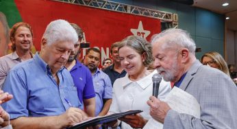Veja trechos do discurso de Lula em Curitiba (PR), na filiação de Roberto Requião ao PT