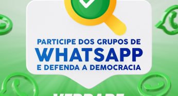 Verdade na Rede: Faça parte de nossos grupos de Whatsapp