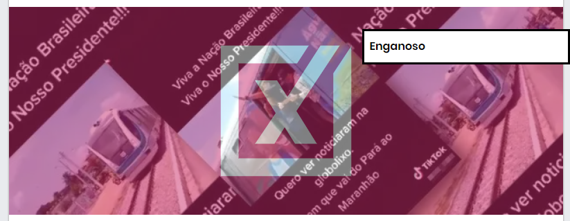 Vídeo de Bolsonaro é de inauguração de trecho do VLT na Grande Natal e não de ferrovia que liga o Pará ao Maranhão