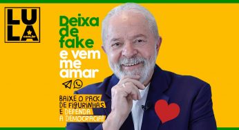 “Deixa de Fake News e vem me amar”: baixe o pacote de figurinhas