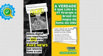 Milícia digital zomba da população pobre com fake news que associa fome a Lula
