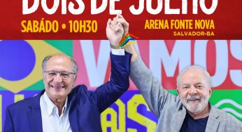 Lula participa de comemoração do 2 de julho na Bahia