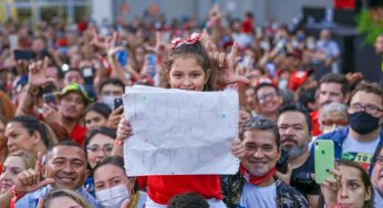 Por que Lula se emociona quando está no Ceará? Veja como foi lindo o ato e entenda