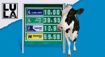 Leite mais caro que a gasolina: ninguém aguenta mais pagar tanto no mercado