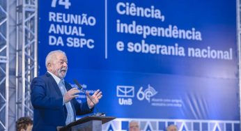 Confira a íntegra do discurso de Lula na Reunião Anual da SBPC