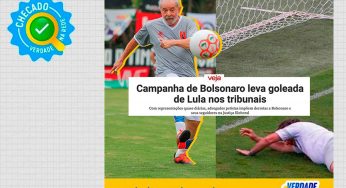 Bolsonaro leva goleada de Lula nos tribunais