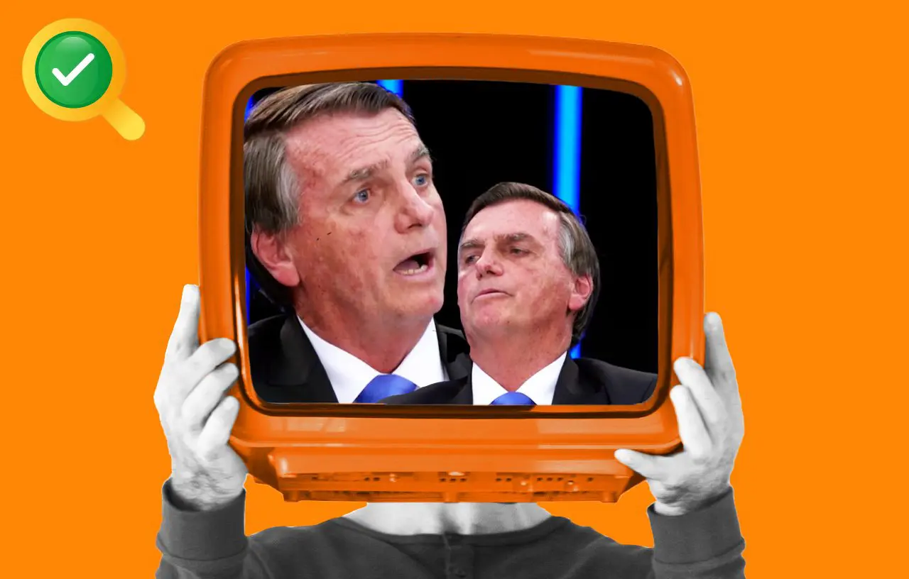 A 40 dias das eleições, Bolsonaro conta 40 mentiras em 40 minutos de entrevista