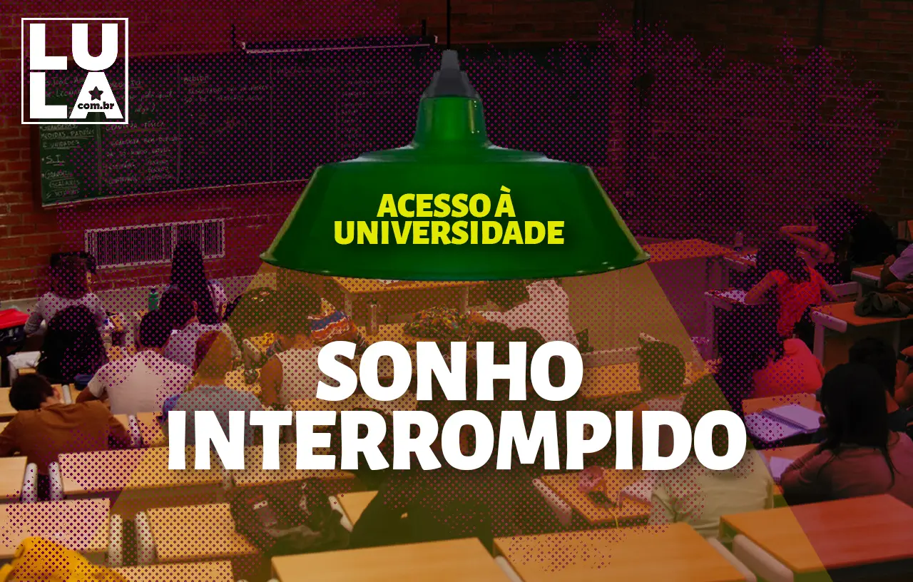 Jovens pobres adiam sonho de concluir universidade