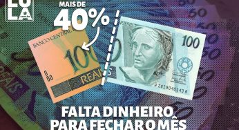 Sem dinheiro, trabalhador antecipa salário para pagar dívida, escola e comida