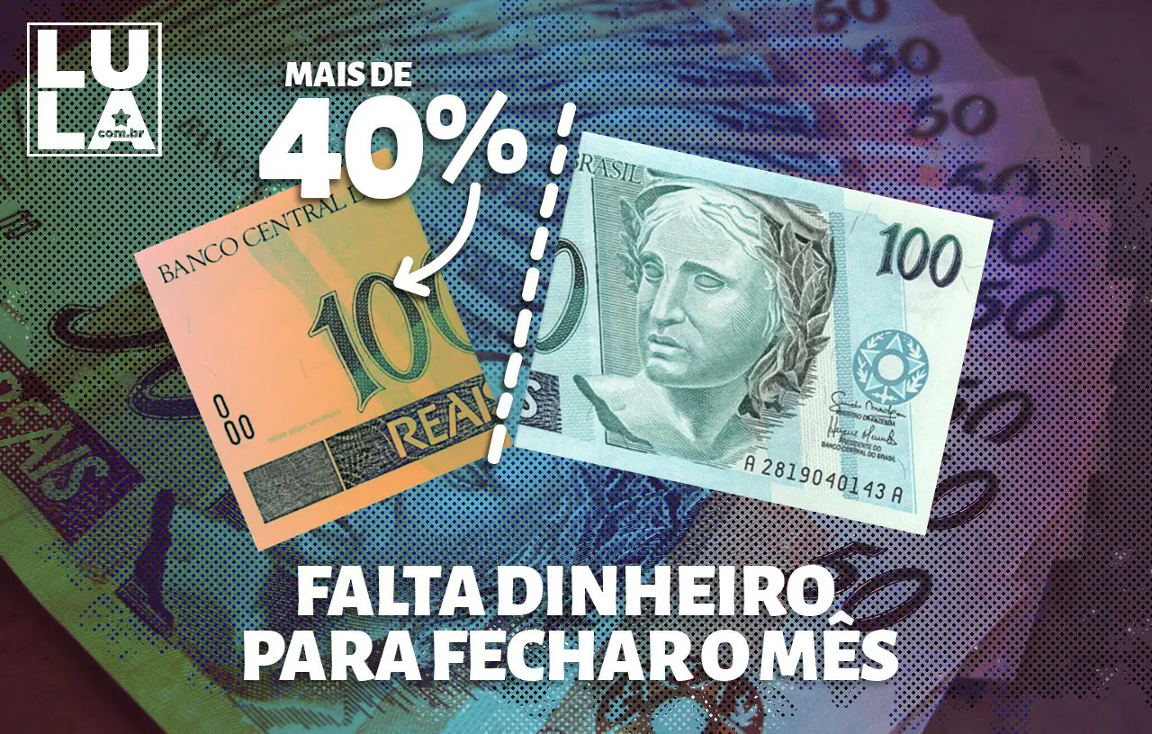 Sem dinheiro, trabalhador antecipa salário para pagar dívida, escola e comida
