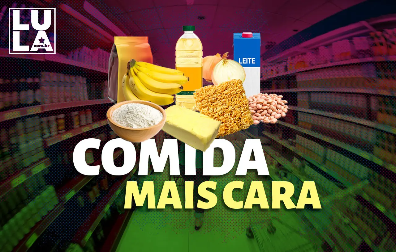 Inflação dos alimentos segue em alta deixando comida mais cara