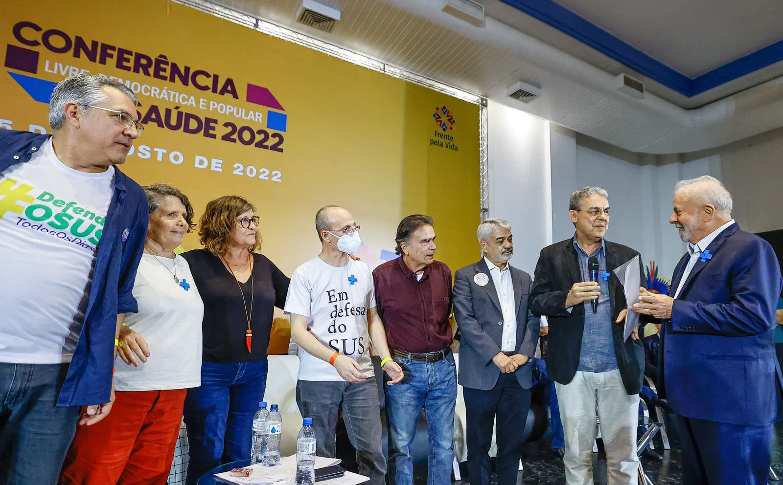 Lula participa de conferência popular de saúde