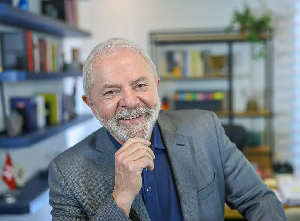 Lula em foto após entrevista à rádio Super
