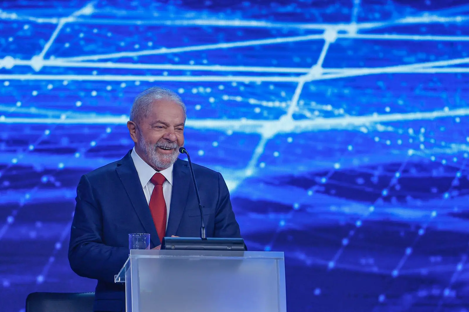 Lula em debate da Band