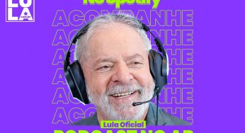 Lula estreia podcast na plataforma Spotify