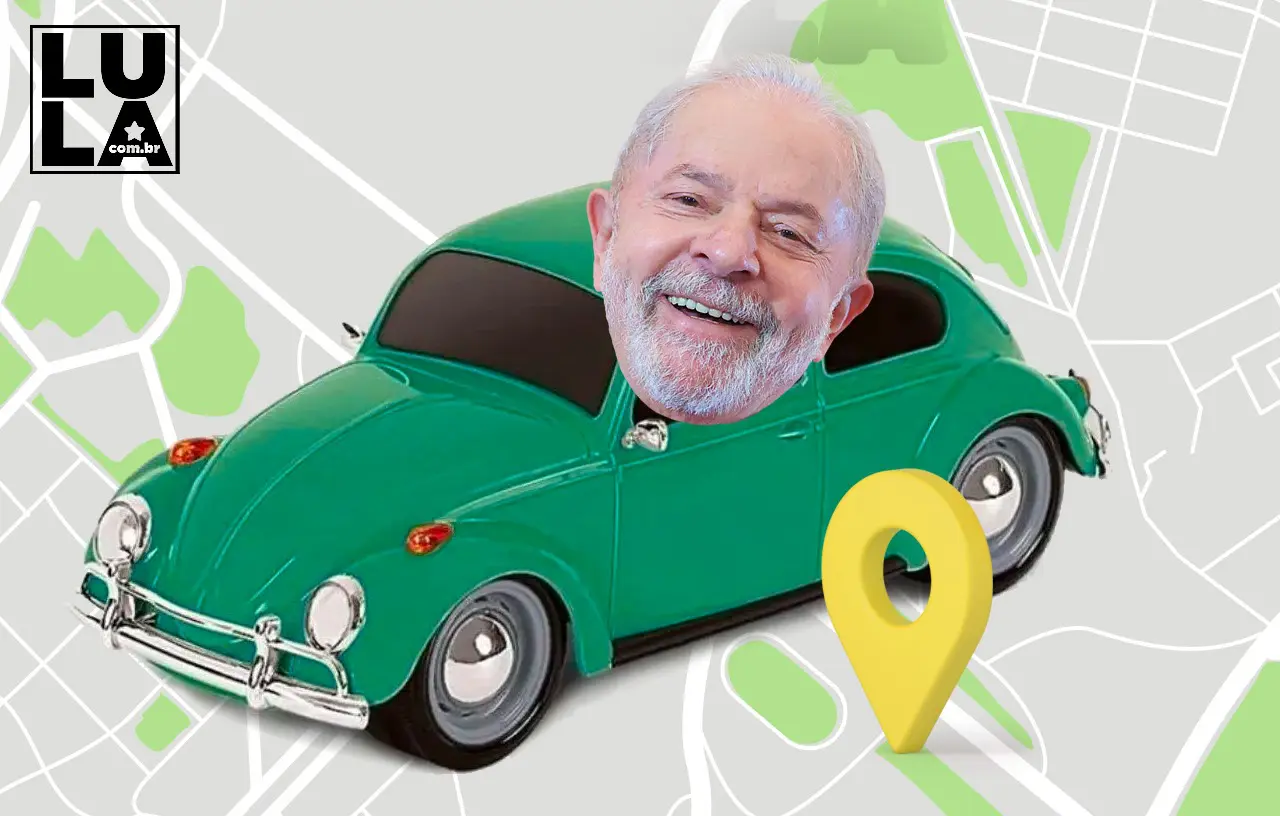 Chegou o Waze do Lula para dar rumo para o Brasil. Baixe já!