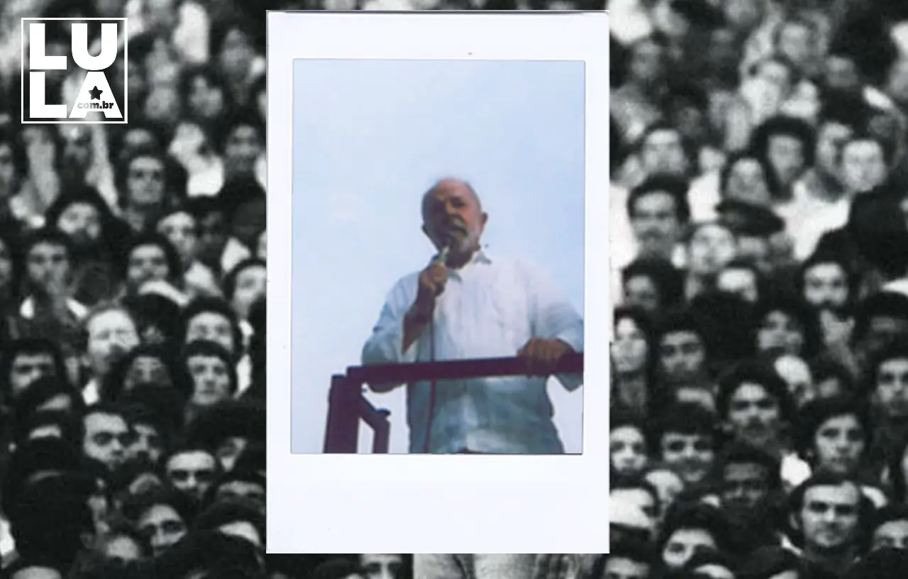 Lula na polaroid em 1980? Veja o ato de início da campanha à Presidência em fábrica em São Bernardo