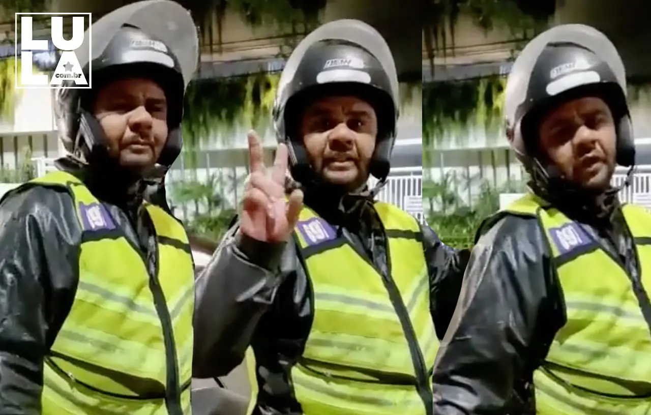 Motoboy dá a letra: chega de migalhas do Bolsonaro
