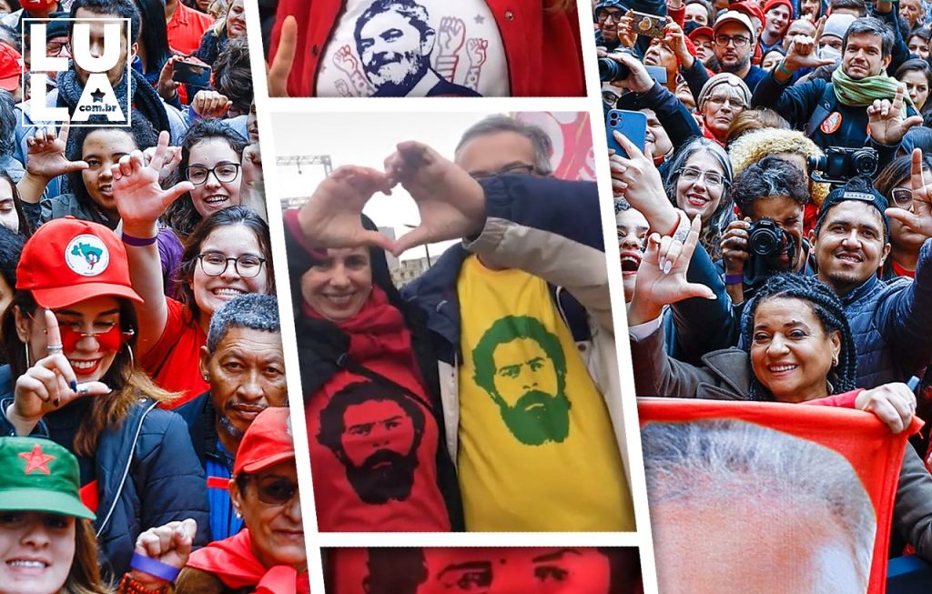 O pai tá na moda: Camisetas do Lula ocupam o Anhangabaú