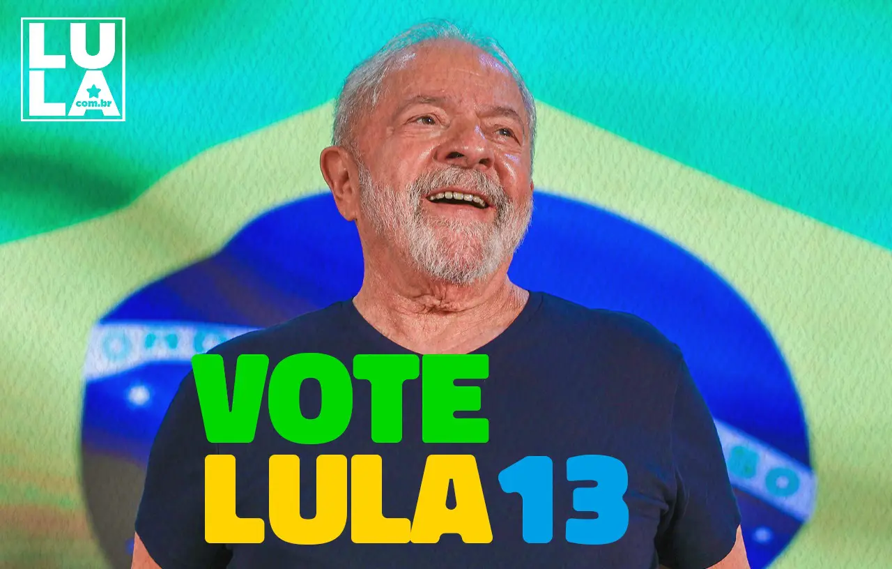 Faltam 3 dias! Baixe o pack de figurinhas, declare seu apoio e conquiste votos para Lula 13