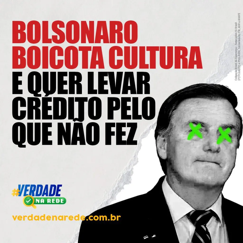 bolsonaro boicota a cultura