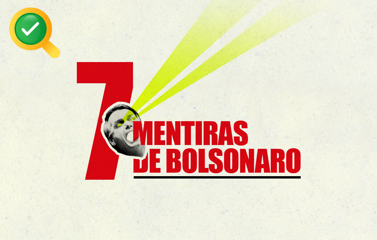 Bolsonaro mente
