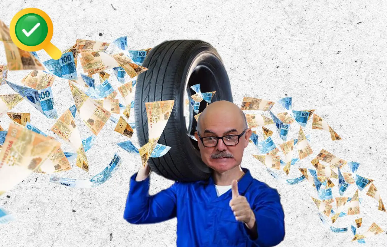 propina no pneu