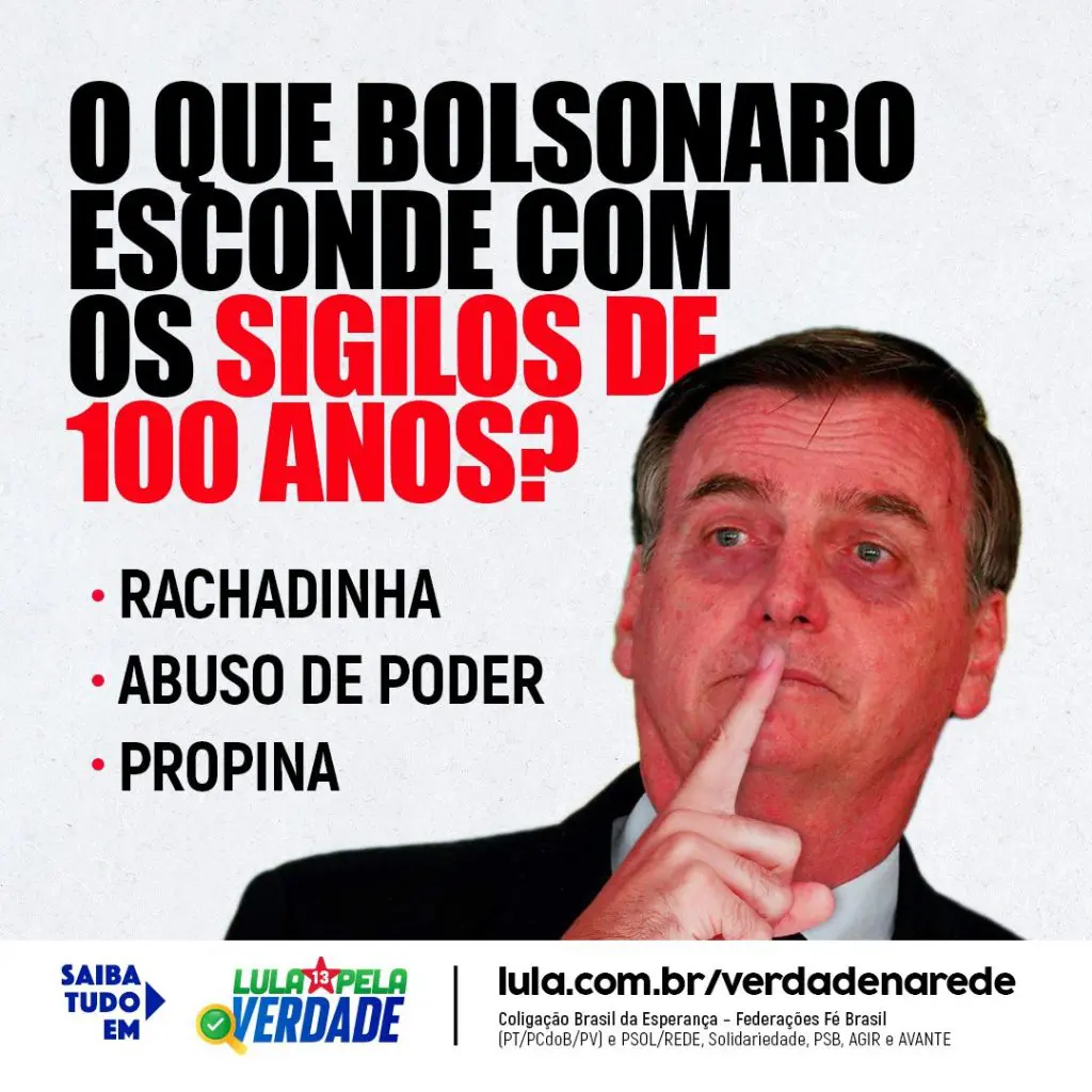 bolsonaro protege familiares com sigilo