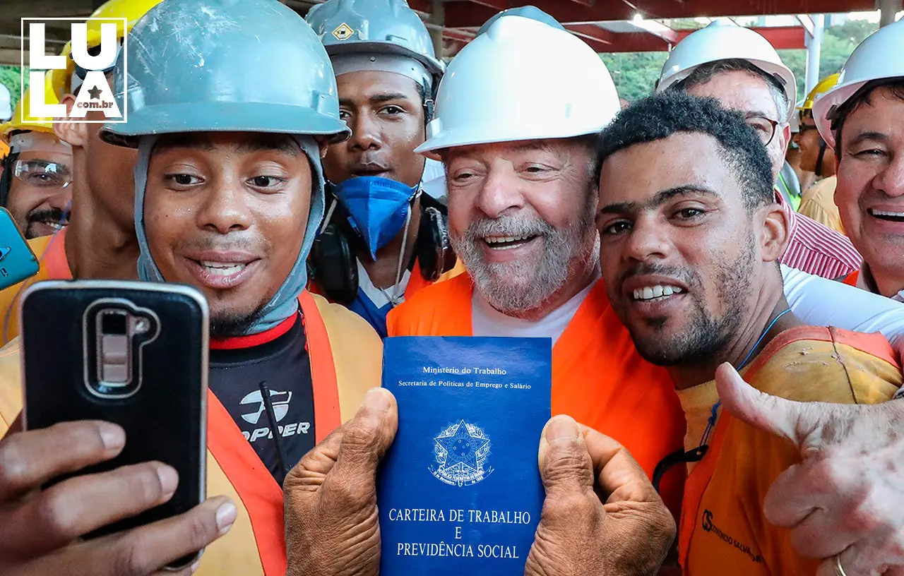 Lula sabe a fórmula pra gerar emprego. Ele já fez e vai fazer de novo