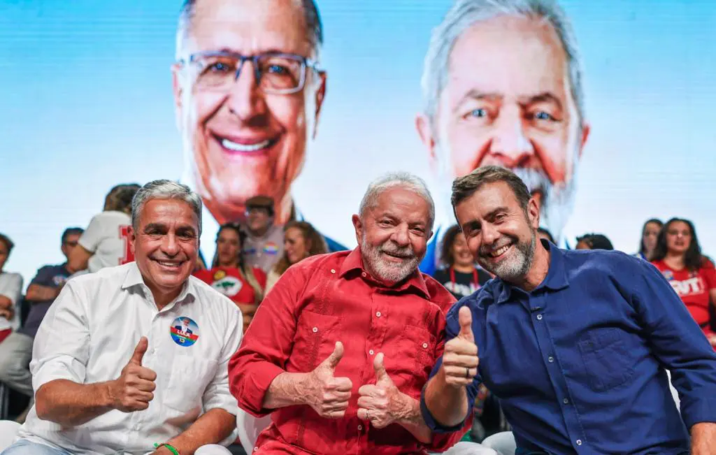 Lula defendeu em Nova Iguaçu os direitos para trabalhadores de aplicativos