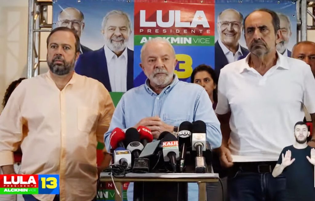 Lula diz que volta da fome no Brasil é culpa de Bolsonaro