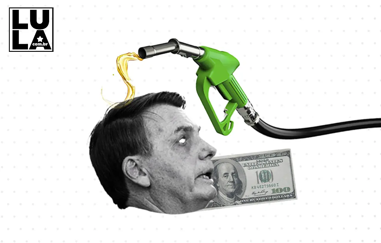 Brasileiro pagou gasolina mais cara porque Bolsonaro quis