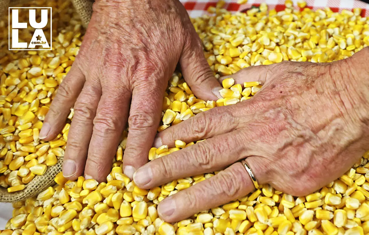 Com Lula, agricultura forte e recorde de produção de alimentos. Com Bolsonaro, desmonte e volta da fome