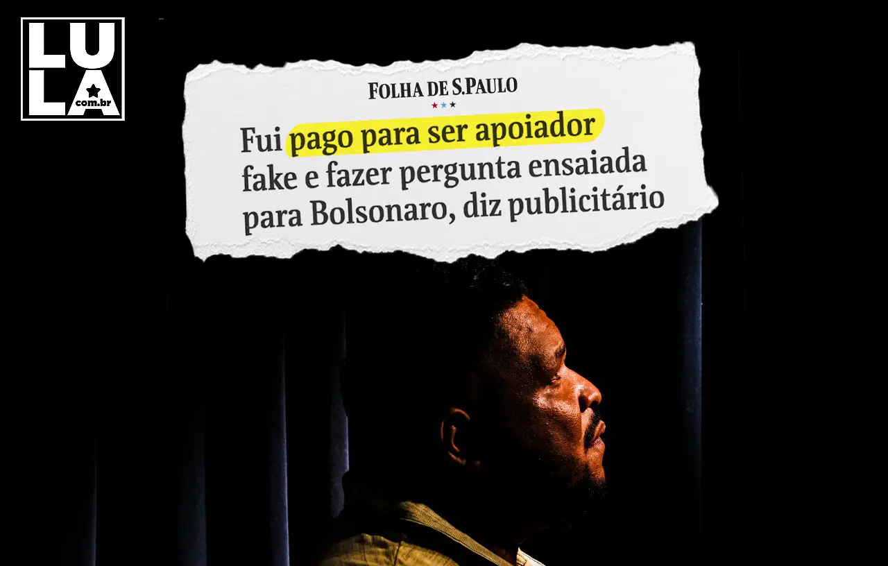 Bolsonarista pagou “apoiador fake” para fazer pergunta ensaiada para Jair no cercadinho