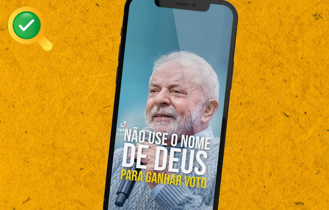 Não se usa ato religioso para ganhar voto
