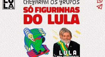 Você pediu, a gente fez! Chegaram os grupos de figurinhas do Lula 13 no Zap!