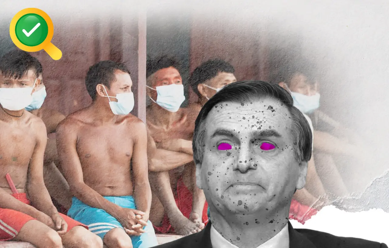 Bolsonaro abandona indígenas e, agora, apresenta números para fingir cuidado